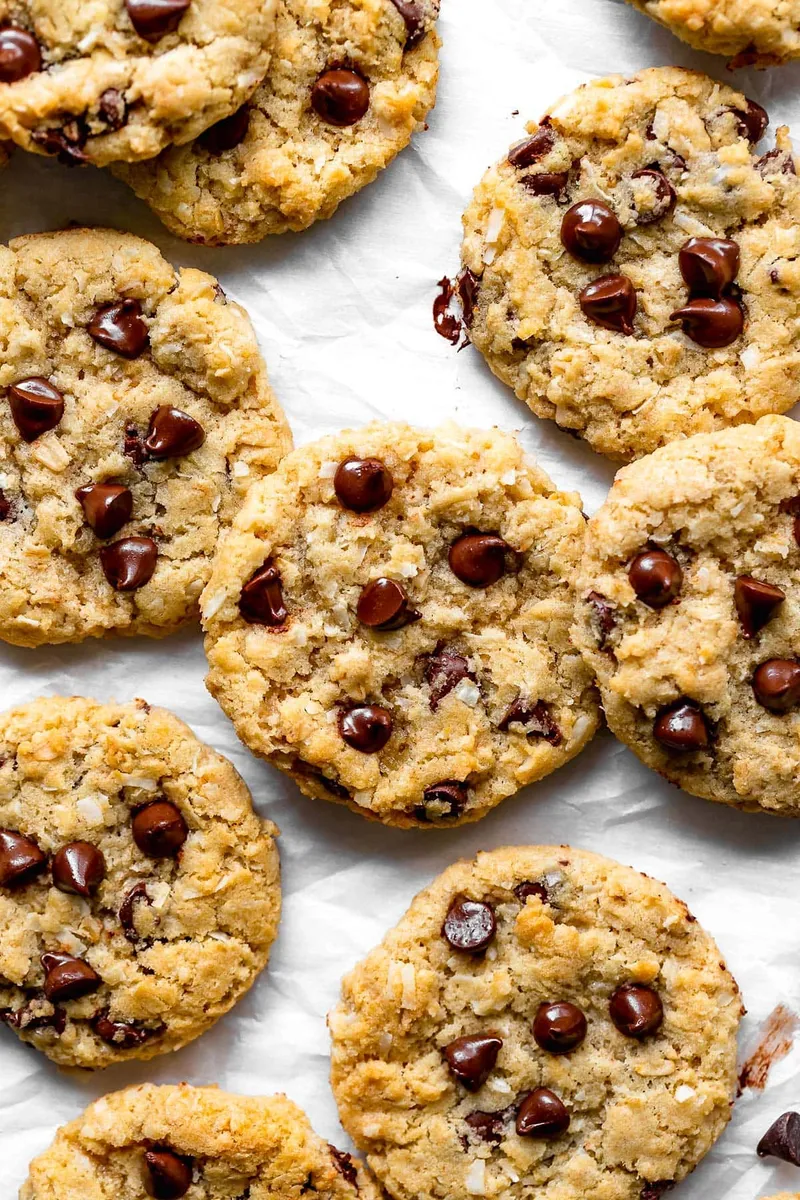 Coconut Oatmeal Chocolate Chip Cookies